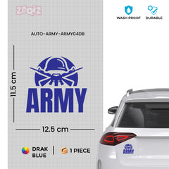 Support Our Troops Army Car Tag