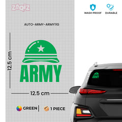 Army Service Emblem Decal for Safety