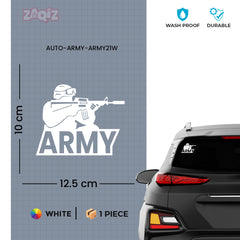Army Star Shield Tag for Vehicles
