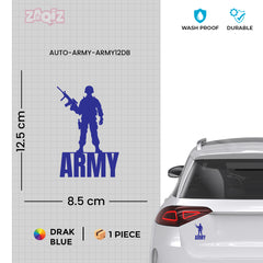 Army Forces on Duty Sticker for Cars