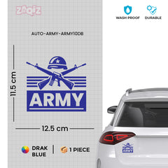 Proud Army Family Sticker for Vehicles