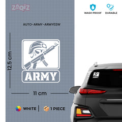 Army Life Decal for Cars and SUVs