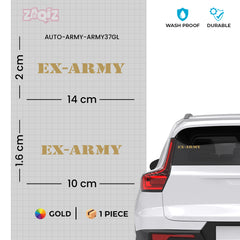 Ex-Army Edition: Stickers with a Story