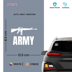 Elegant Army Star Design for Cars