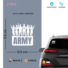 Army Parent on Board Sticker for SUVs