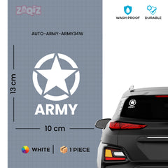 Support the Army Car Window Awareness Tag