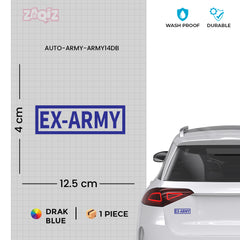 Support the Army Sticker for Vehicles
