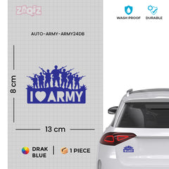 Army Life Emblem Sticker for SUVs