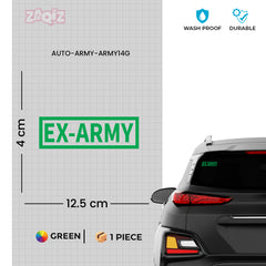 Support the Army Sticker for Vehicles
