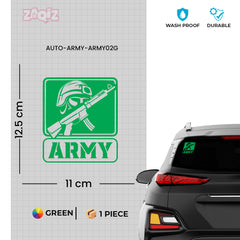 Army Life Decal for Cars and SUVs