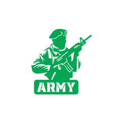 Bold Design Army Shield Sticker for Cars