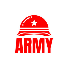 Army Service Emblem Decal for Safety