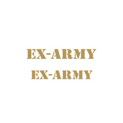 Ex-Army Edition: Stickers with a Story