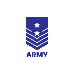 Army Officer Duty Sticker for Vehicles