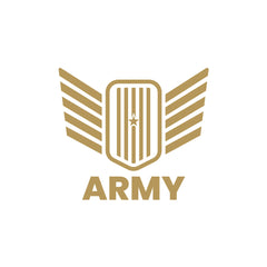 Durable Army Safety Sticker for Drivers
