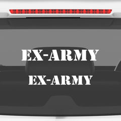 Ex-Army Edition: Stickers with a Story
