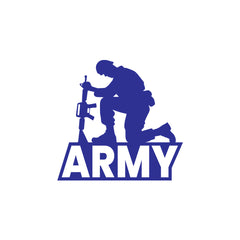 Army Officer Shield Decal for Drivers