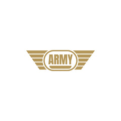 Patriotic Army Shield Vehicle Decal