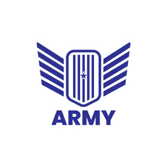 Durable Army Safety Sticker for Drivers