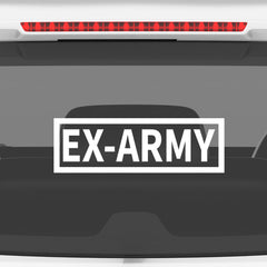 Support the Army Sticker for Vehicles
