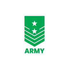 Army Officer Duty Sticker for Vehicles