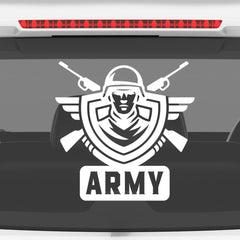 Classic Army Star Sticker for Cars