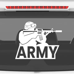Army Star Shield Tag for Vehicles