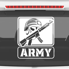 Army Life Decal for Cars and SUVs