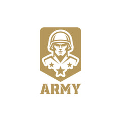 Proud Army Service Vehicle Tag for Drivers