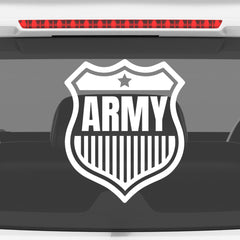 Army Veteran on Board Vehicle Decal