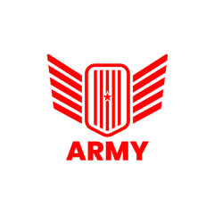 Durable Army Safety Sticker for Drivers