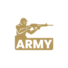 Support Army Heroes Sticker for Cars
