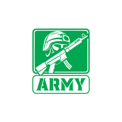 Army Life Decal for Cars and SUVs