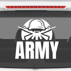 Support Our Troops Army Car Tag