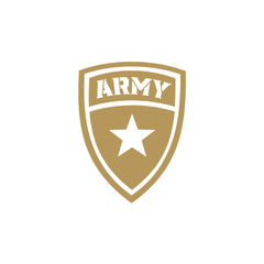 Bold Army Shield Sticker for Vehicles