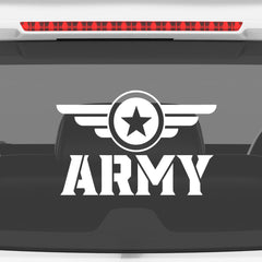 Proud Army Officer on Board Sticker