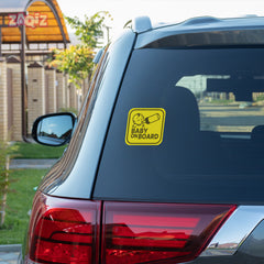 Durable Baby on Board Car Sticker Decal