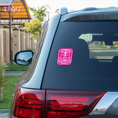 Twin Baby on Board Notice for Vehicle Windows