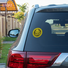 Eye-Catching Baby on Board Vehicle Sign