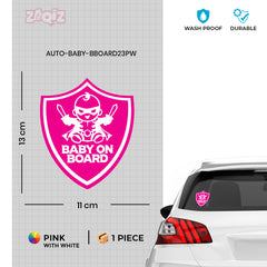 Durable Baby on Board Sticker for SUVs