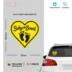Premium Baby on Board Sticker for Vehicles