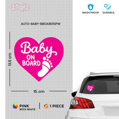 Baby on Board Sticker for Family Cars
