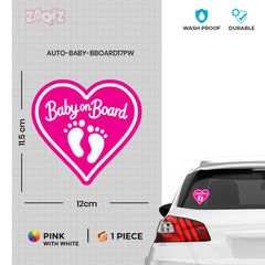 Premium Baby on Board Sticker for Vehicles