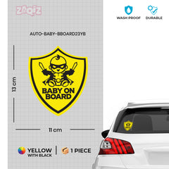 Durable Baby on Board Sticker for SUVs
