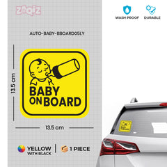 Durable Baby on Board Car Sticker Decal