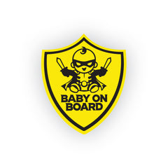 Durable Baby on Board Sticker for SUVs