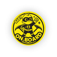 Weatherproof Baby on Board Car Sign