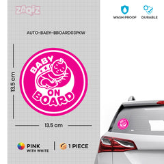 Adorable Baby on Board Car Decal