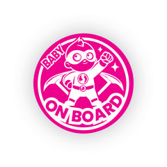 Weatherproof Baby on Board Car Sign