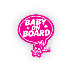 Baby on Board Sign for Driver Awareness
